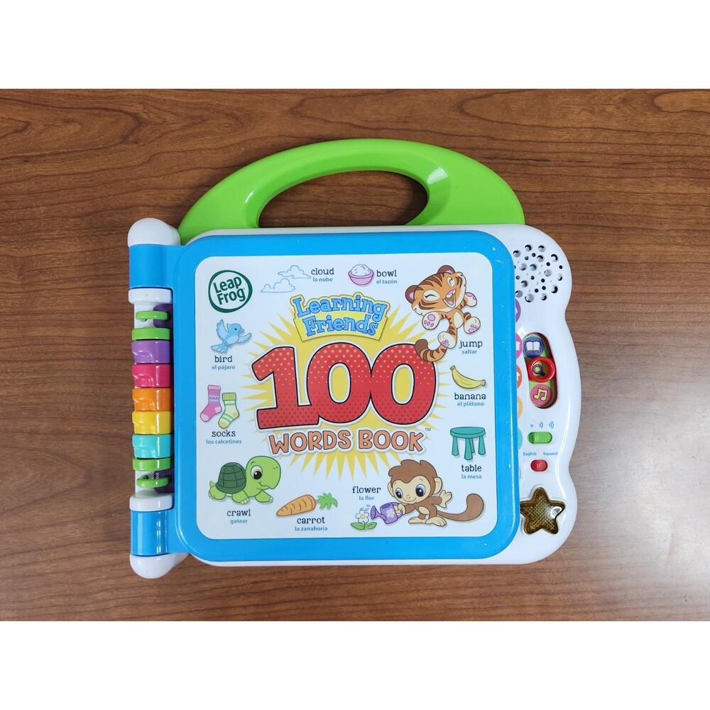 LeapFrog Learning Friends 100 Words Electronic Learning Book Tested Working